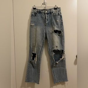 Pacsun High Rise Straightleg Jeans